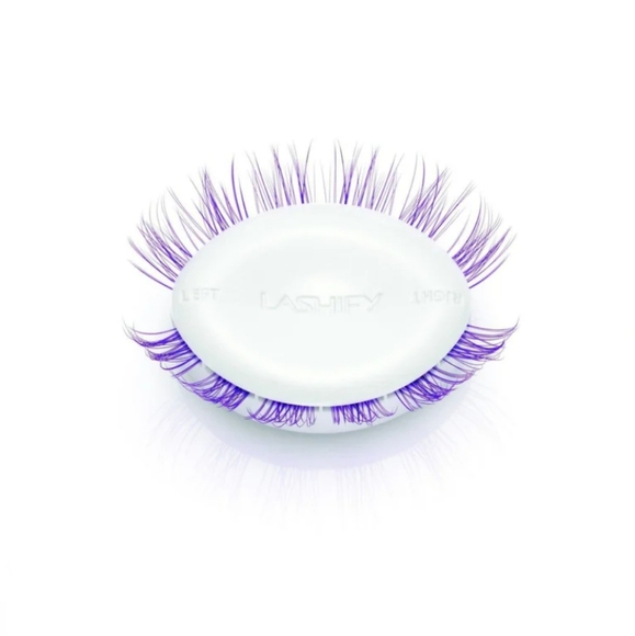 LASHIFY Curl C12 Violet Underlash Gossamer Eyelash Extentions 2pc - Picture 1 of 5